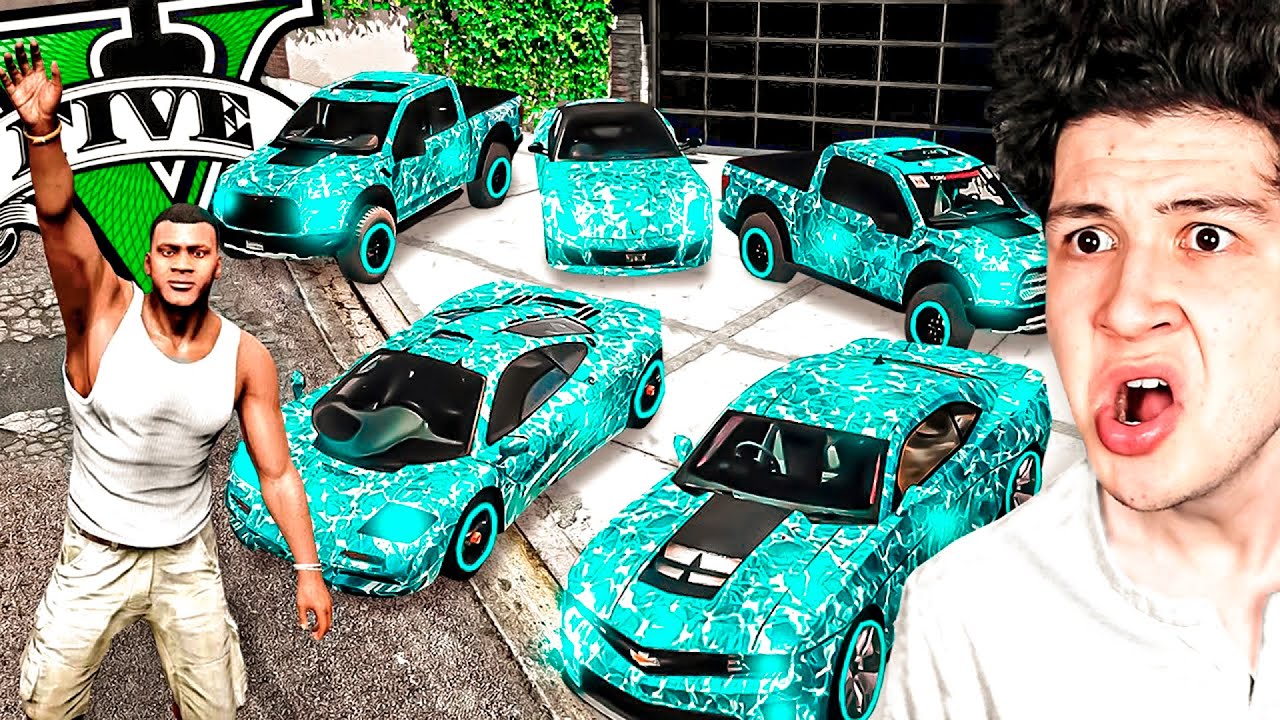 ROBANDO COCHES de DIAMANTE en GTA 5! 🚘💎 (Mods)