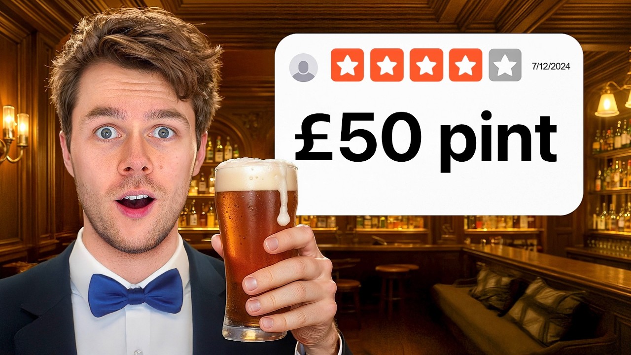 I Tried the Most Expensive Pubs