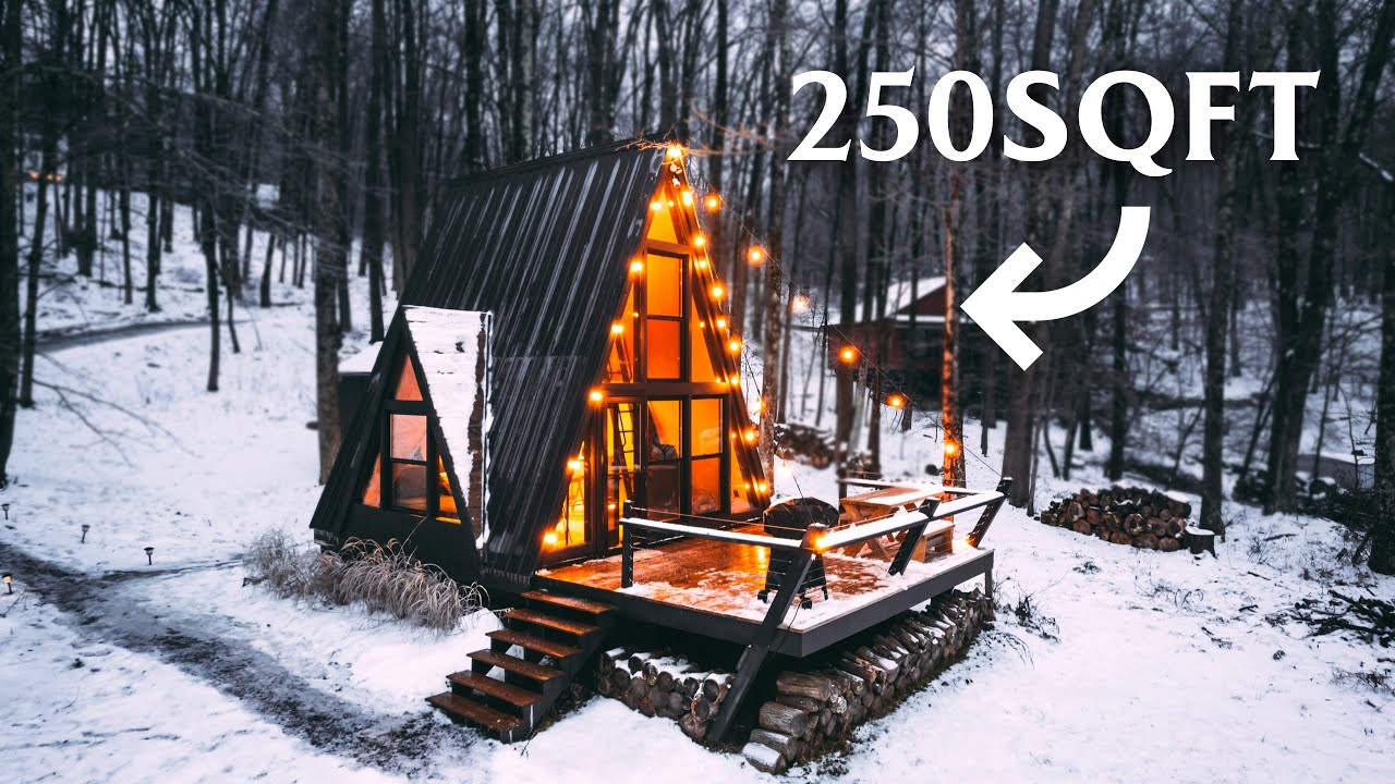 Full Tour of This Incredible 250sqft Tiny House Airbnb!