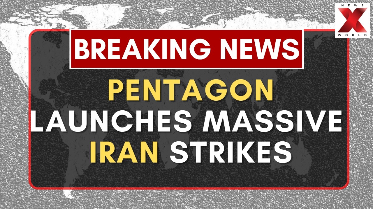 US Military Attack Iran: Pentagon confirms major operation targeting Iranian facilities| NewsX World