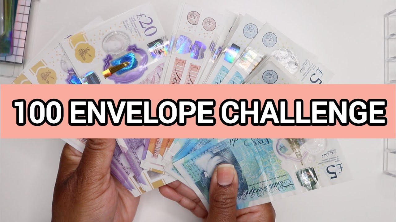100 Envelope Challenge & Cash Stuffing