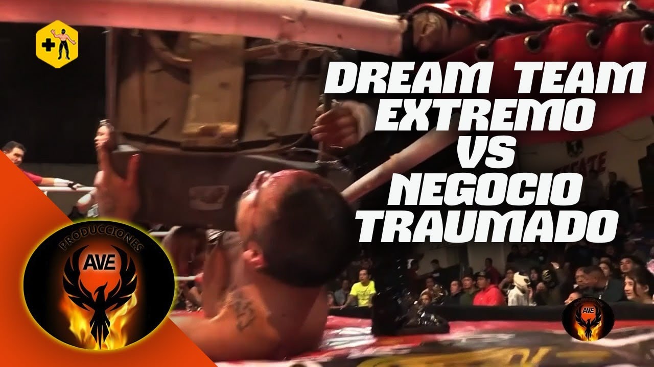 Wotan, Aero Boy, Miedo Extremo y Cíclope vs Negocio Traumado | Lucha completa en OJOXOJO