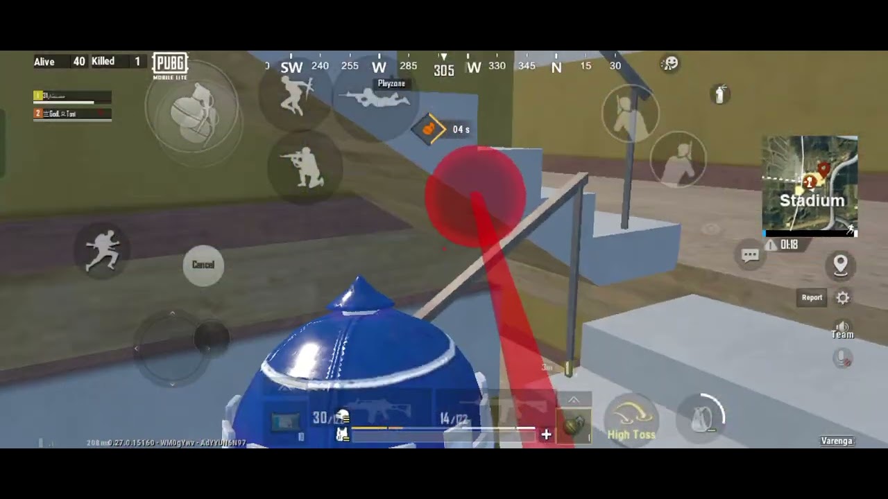 Toni plays PUBG lite, hacker 👿 opposite side