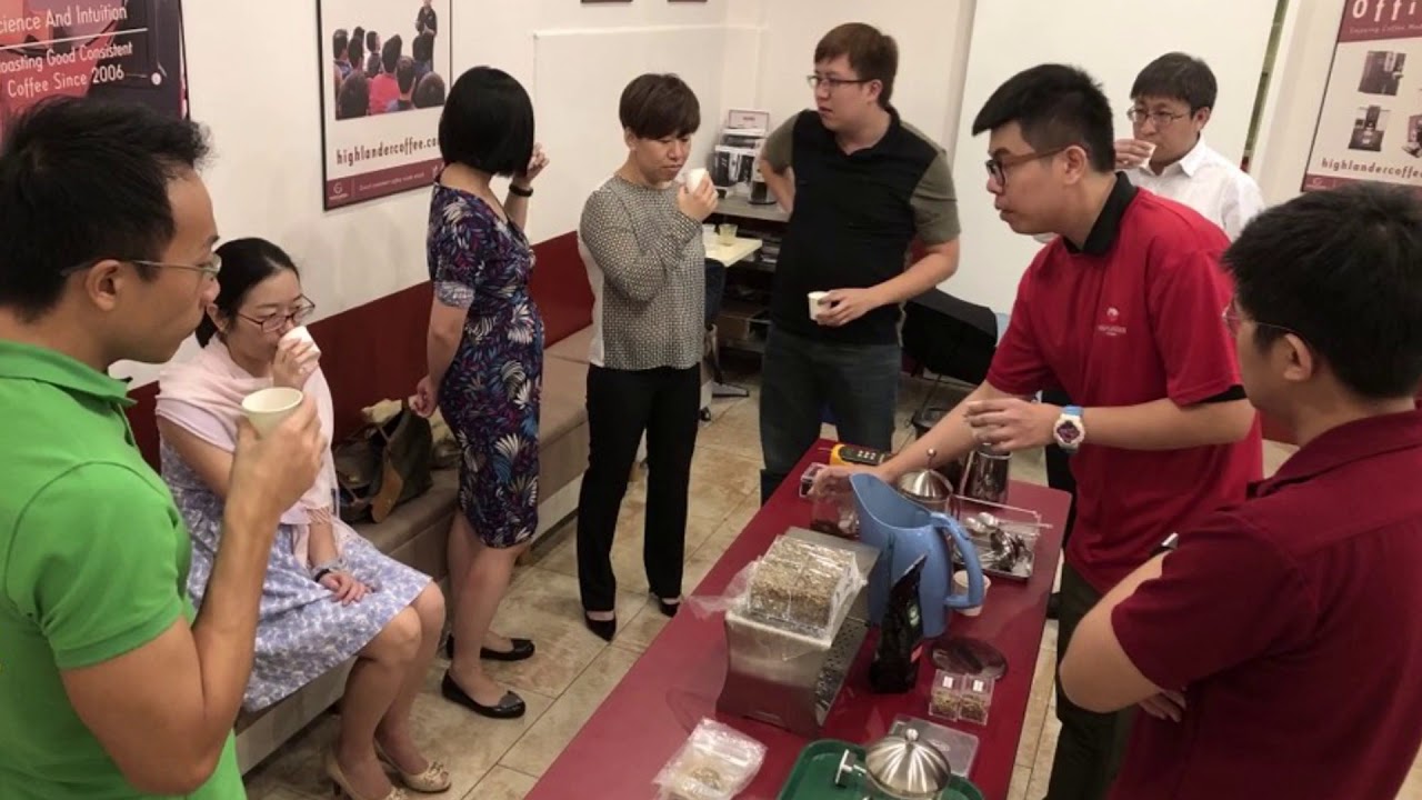 Bosch SINGAPORE coffee team building workshop