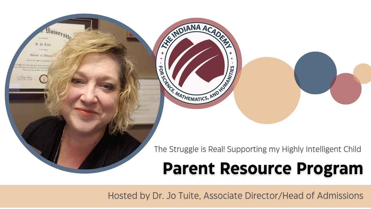2025 Parent Resource Program - The Struggle is Real! Supporting My Highly Intelligent Child