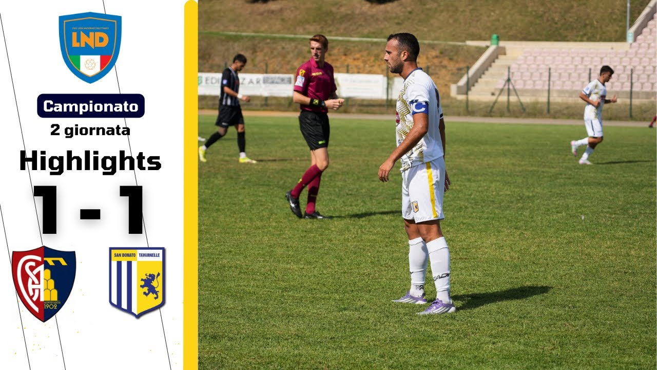Aquila Montevarchi - San Donato Tavarnelle: 1-1