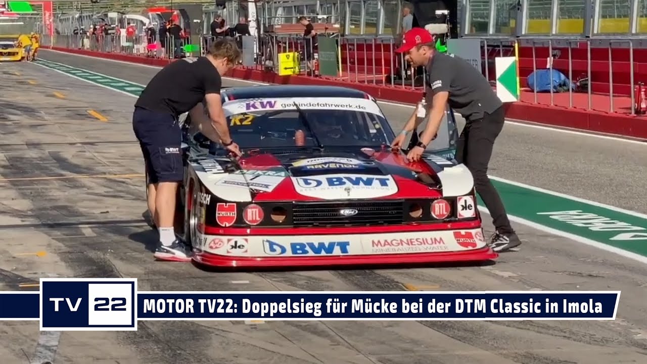 MOTOR TV22: Doppelsieg für Mücke Motorsport Classic beim DTM Classic DRM Cup in Imola 2022