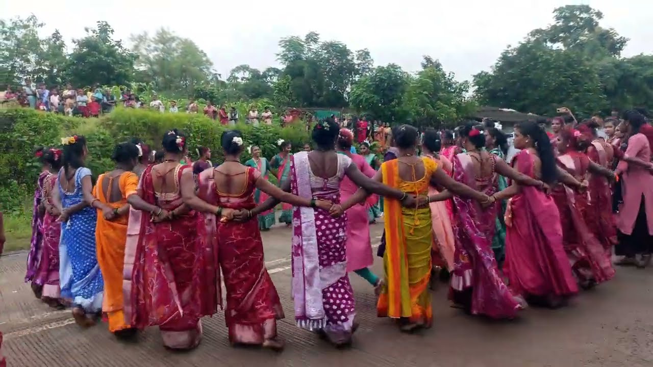 At Talasari Ebhadpada Ganpati Visarjan Dhavada Dance // Lovely Viral Dance // Shinde DJ Musical MH
