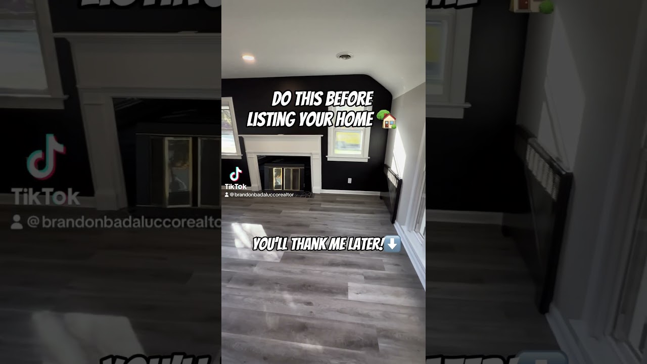 Do this before listing your home! #akronrealtor #realestate #clevelandrealtor #clevelandrealestate