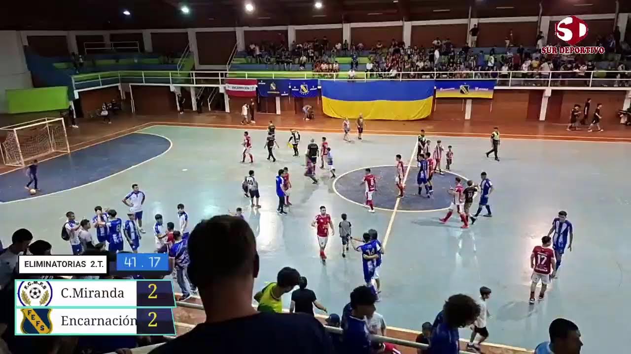 Cap.Miranda vs Encarnación Eliminatorias  Caaguazú 2026