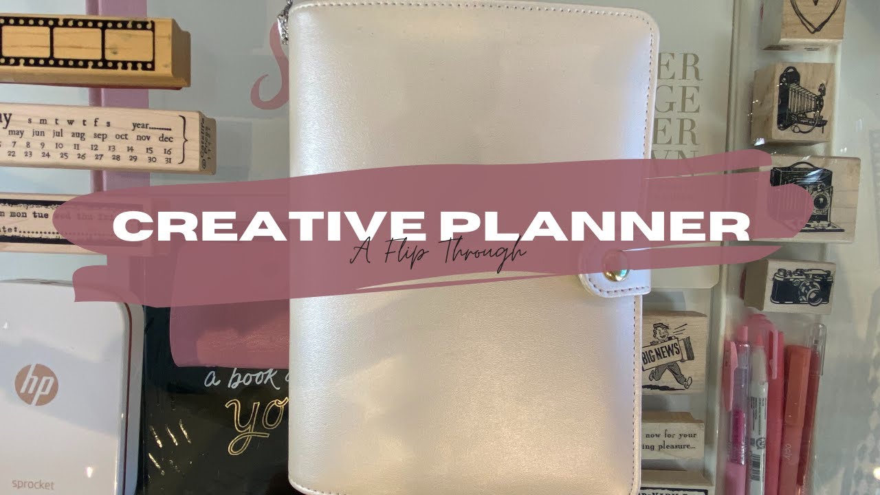Creative Planner Flip Through//A Scrapbook Day Timer