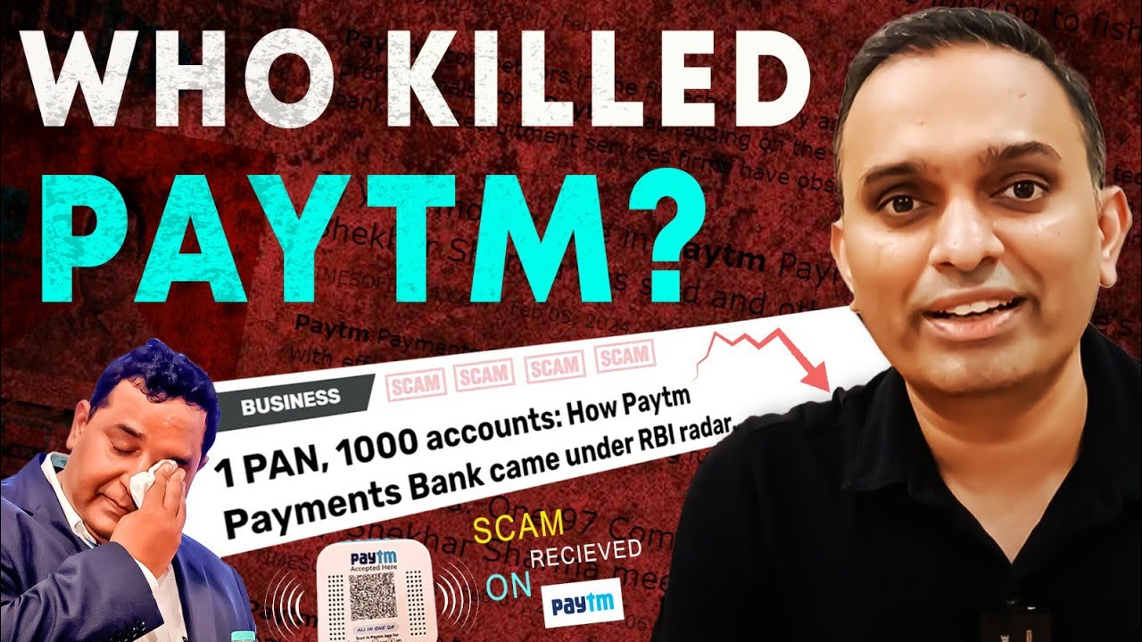 Will Paytm DIE? - RBI vs Paytm Issue Explained | Why RBI Banned Paytm Payment&rsquo;s Bank? 2024 #paytm
