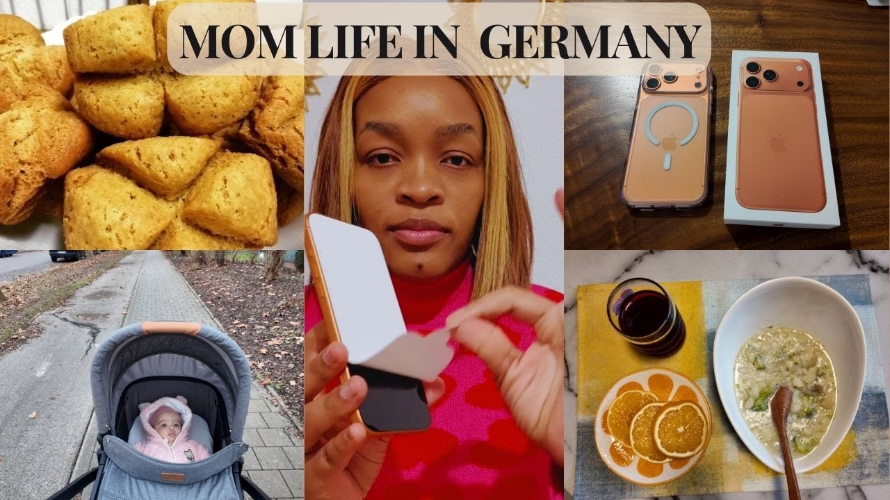 Vlogmas: Days in My Life as a New Mom in Germany | Afternoon walk, Cooking & Motherhood Updates