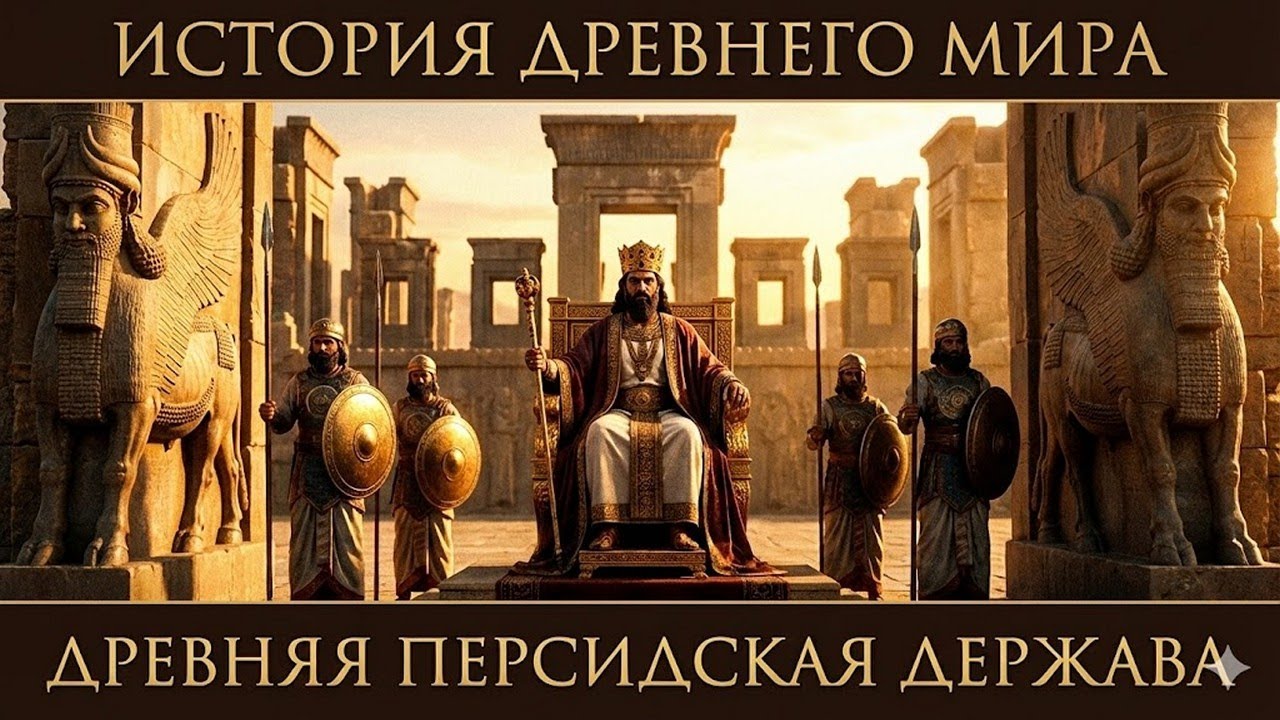 ДРЕВНЯЯ ПЕРСИДСКАЯ ДЕРЖАВА: Кир Великий и Дарий I 👑 История 5 класс