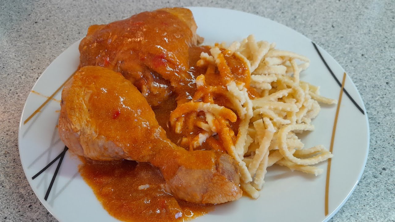 ungarisches Paprikahuhn einfach lecker!