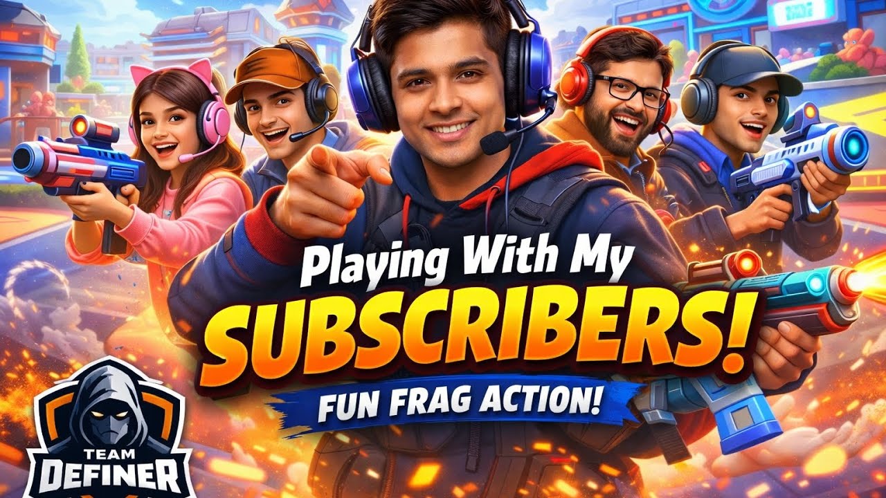 I play frag game with my subscriber friends first time 🔥🔥#frag 