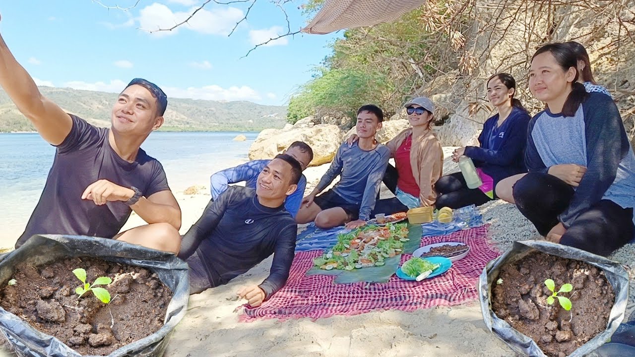 PICNIC SA ISLA AT NAG TRANSPLANT NG MUSTASA