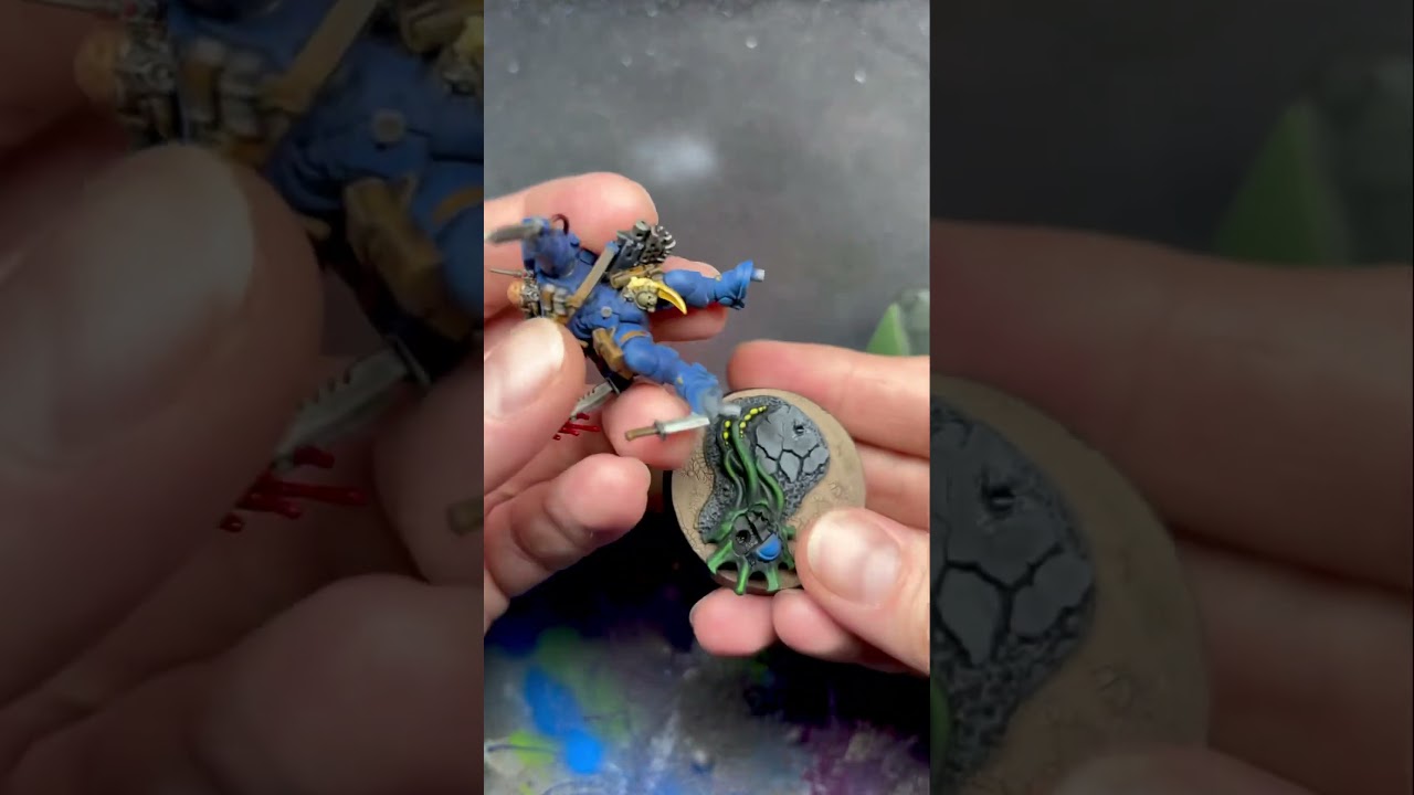 Lieutenant with Combi-Weapon for my clients army final assembly🔥#warhammer #spacemarines