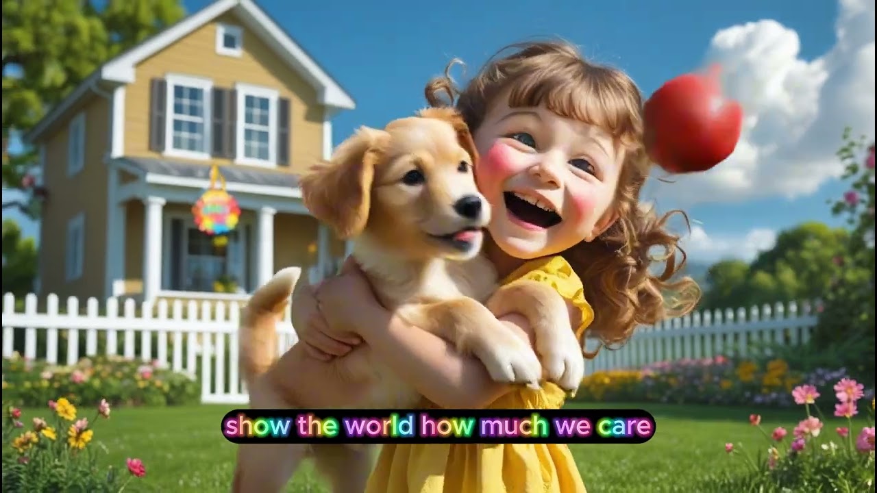 &ldquo;Be Kind to Animals 🐾 | Animal Care Song | Empathy for Kids | Cocomelon Style Animation&rdquo;