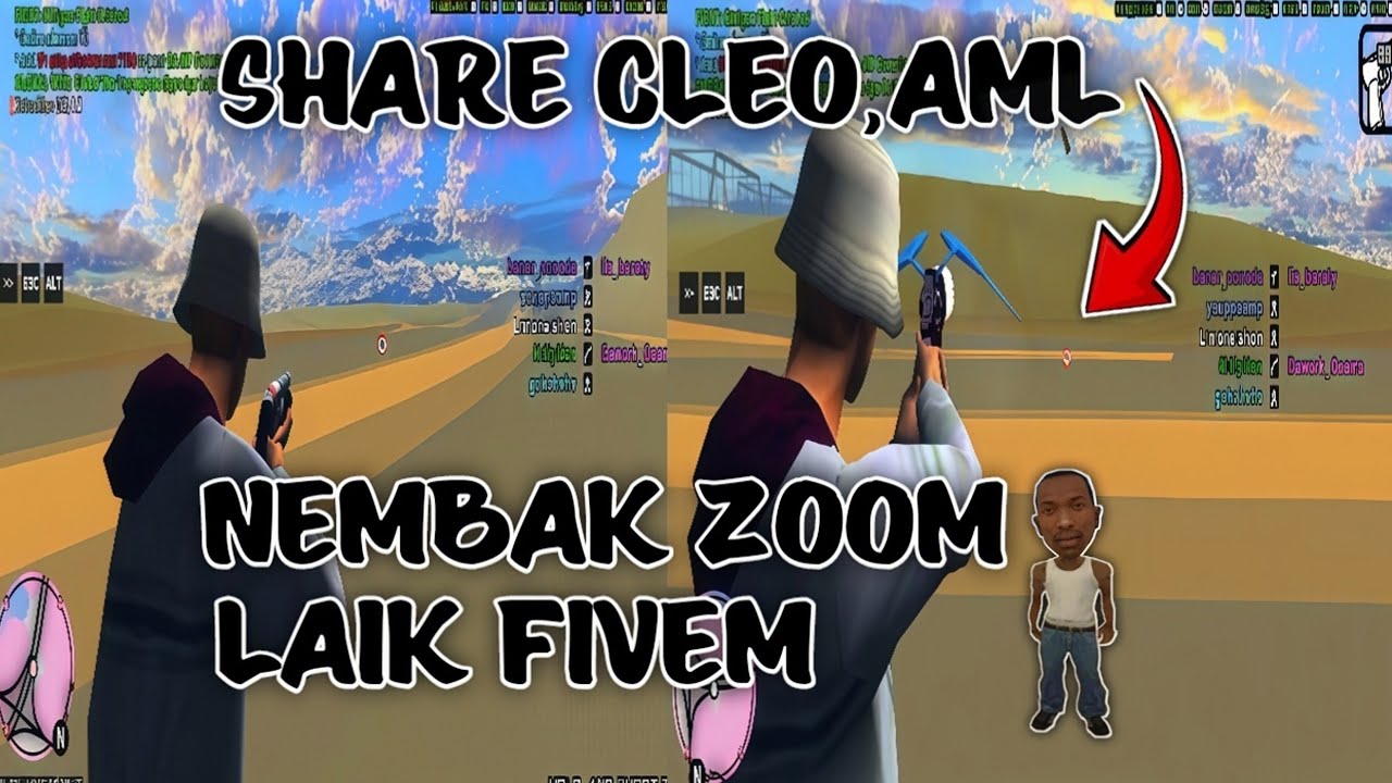 CLEO,AML NEMBAK ZOOM LAIK FIVEM GTA SAMP MEDIAFIRE NO PASSWORD