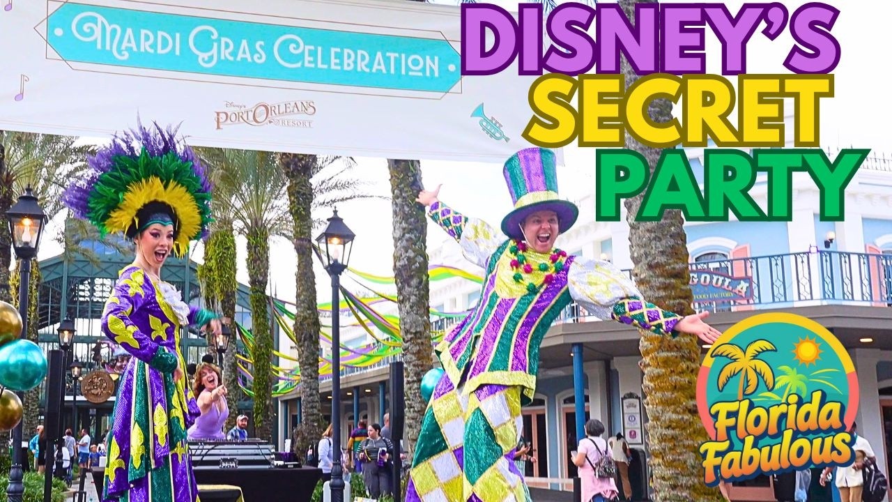 Disney’s BEST Kept Secret Party? Mardi Gras at Port Orleans French Quarter 💜💛💚