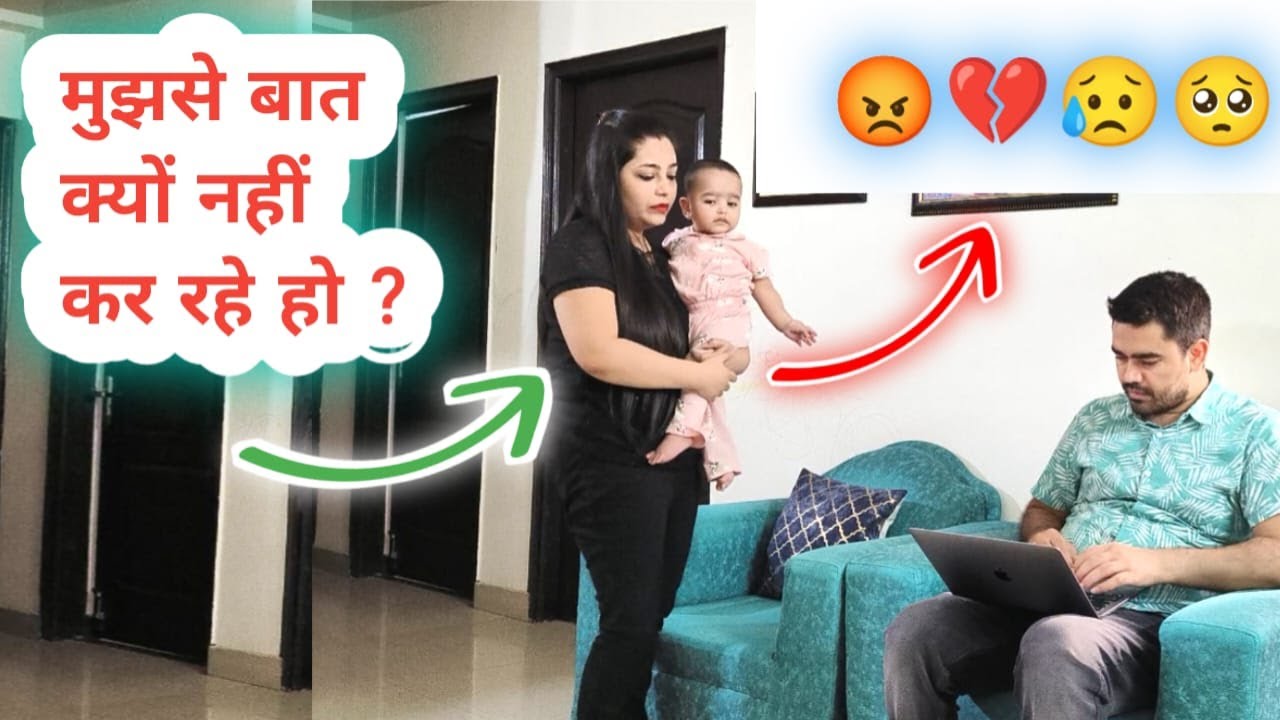 Ignoring Prank on Wife Gone Wrong - Funny Prank 😁😂😁