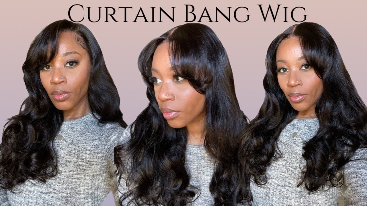 CLASSY VIBES 💃🏽| Ready to WEAR 8x5 CURTAIN BANG Wig | GLUELESS INSTALL FT. SUBELLA HAIR