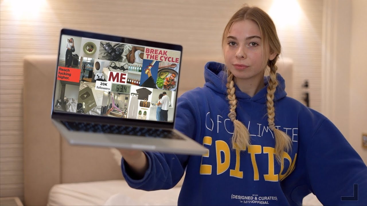 jak zrobiłam sw&oacute;j vision board 2025