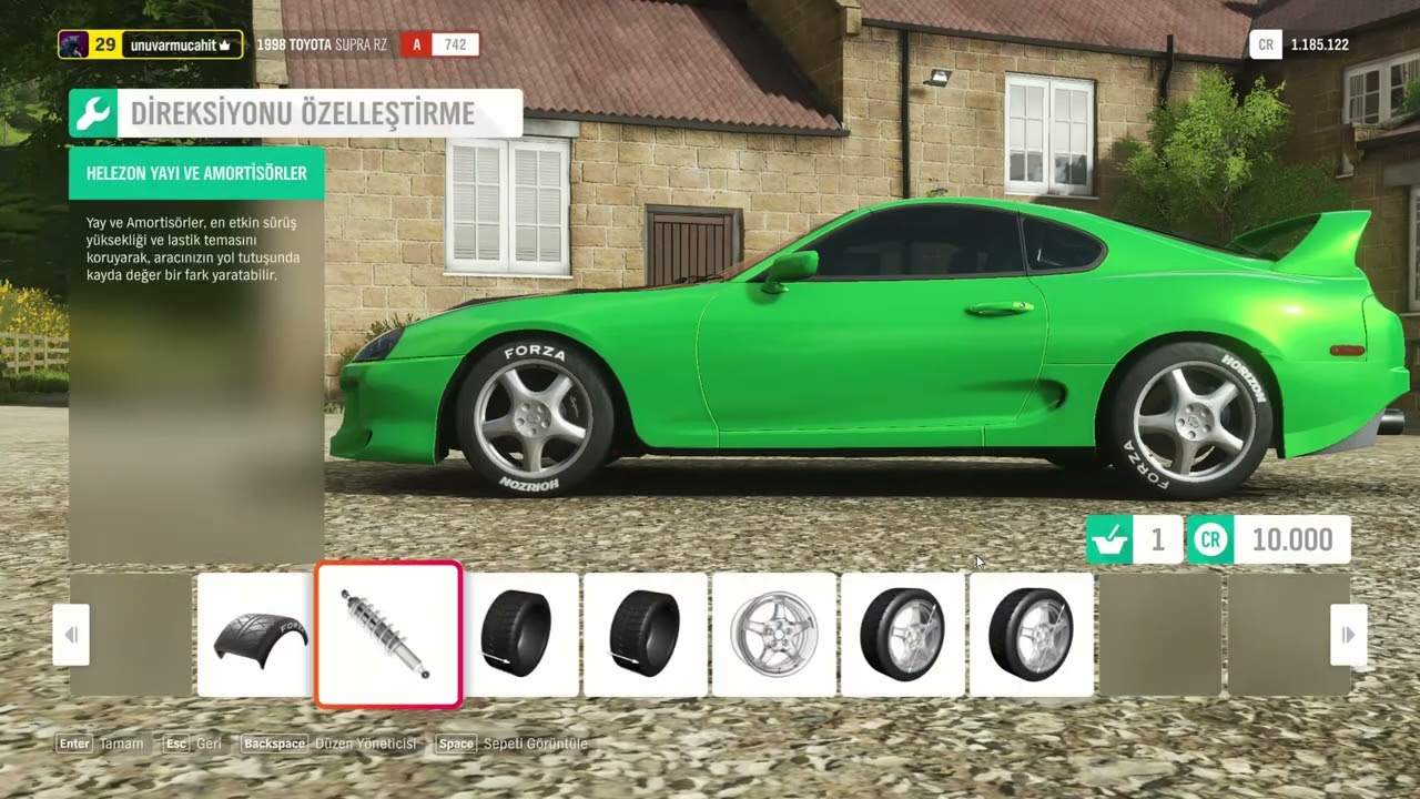 Yeşili Severim #toyota  #supra #forzahorizon
