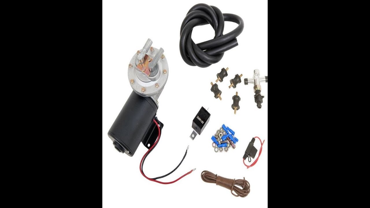 Hot Rod Muscle car Power Brake booster can and electric Vacuum pump install diagnosis