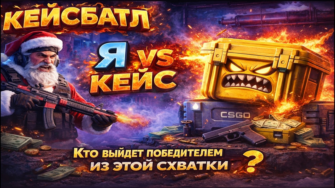 КЕЙСБАТЛ: Я vs КЕЙС. Кто выйдет победителем из этой схватки?