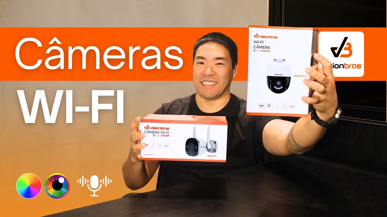 Como configurar e instalar a câmera Wi-Fi Visionbras — você mesmo pode fazer!