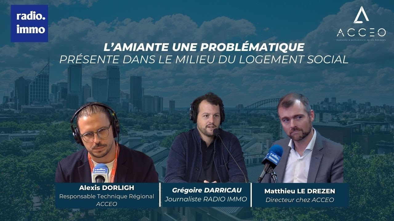 L&rsquo;amiante, une probl&eacute;matique pr&eacute;sente dans le milieu du logement social.