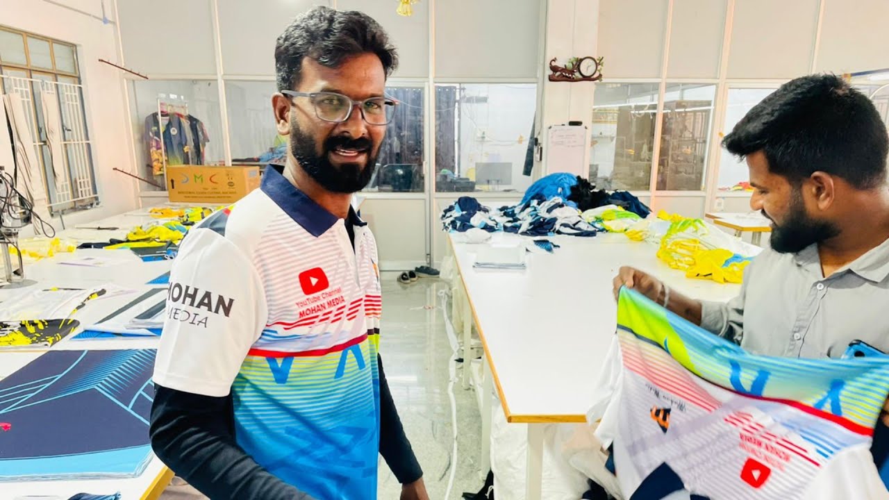 Tiruppur 😱Cricket Jersey Shop Review || Mohan Media || #trending #vairal #cricket #ipl #csk