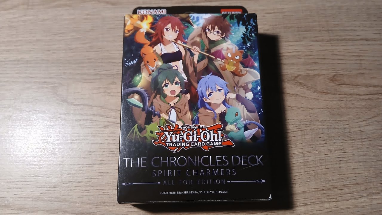 Yu-Gi-Oh! The Chronicles Deck - Spirit Charmers Opening 