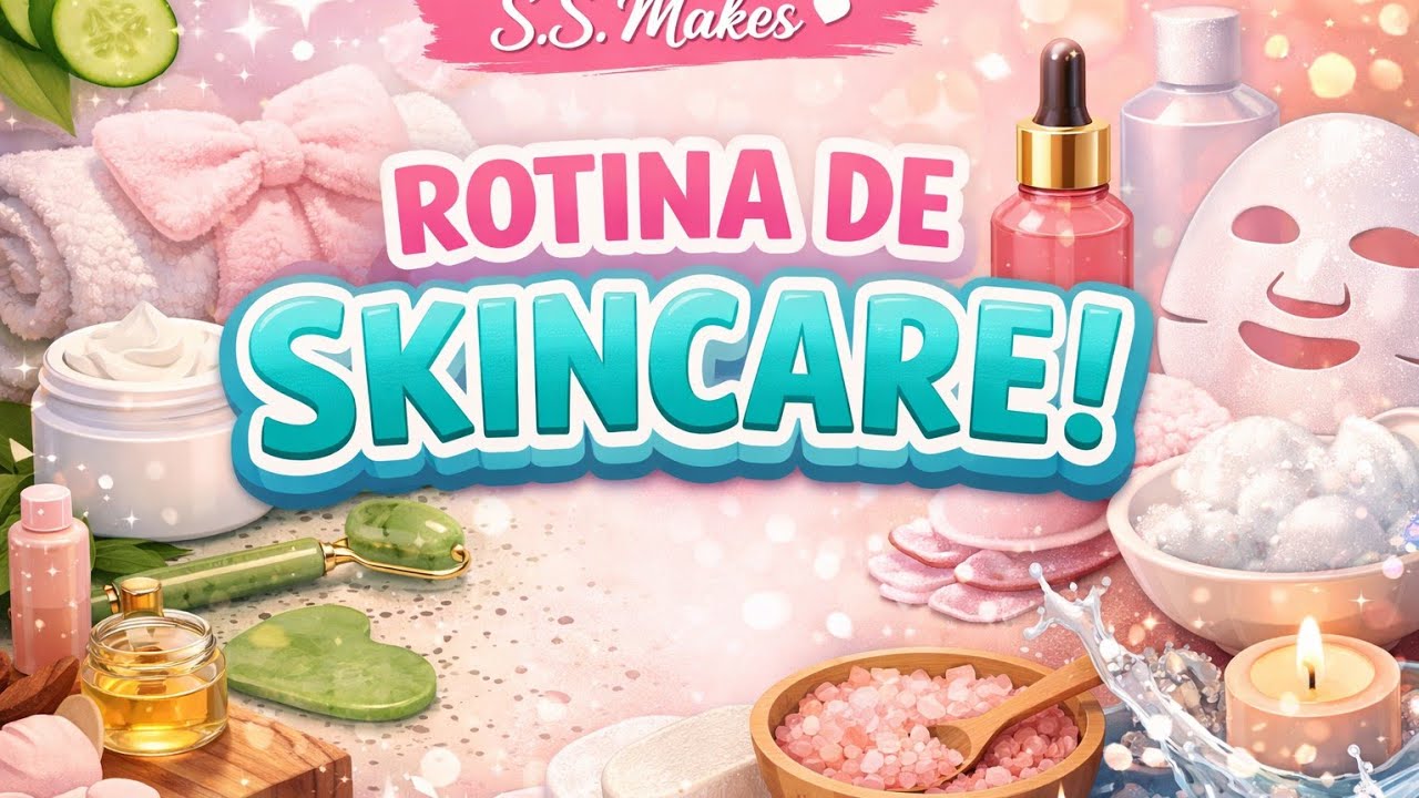 ROTINA DE SKINCARE/S.S.MAKES.