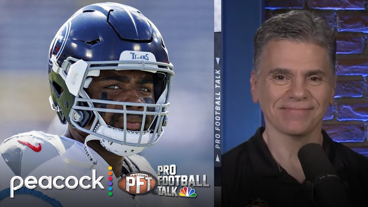 Tennessee Titans release Treylon Burks after fractured collarbone | Pro Football Talk | NFL on NBC