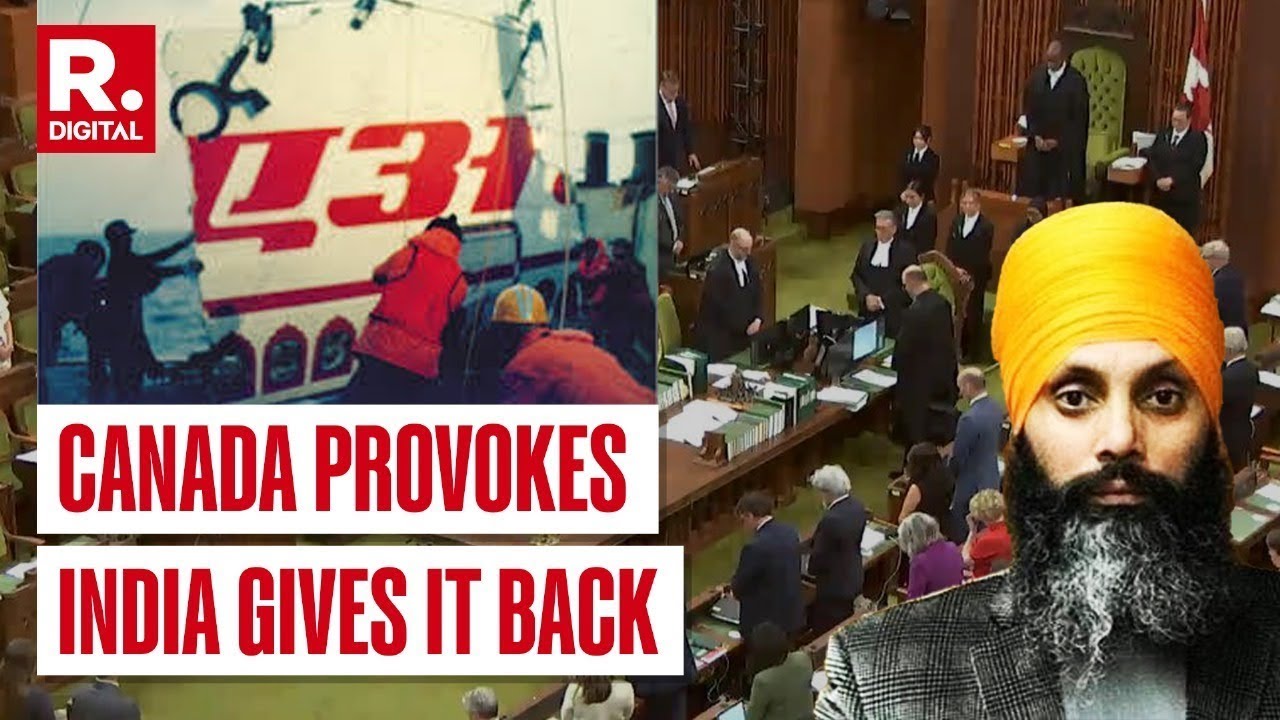 India's Kanishka Reply As Canada Parliament Honours Khalistani Terrorist Nijjar | LIVE
