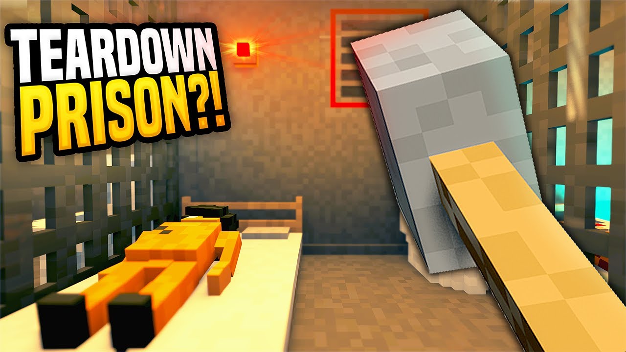 Escaping Teardown PRISON is IMPOSSIBLE - Teardown Mods Gameplay