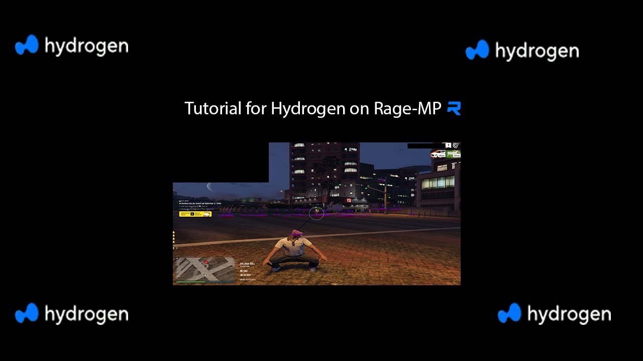 How to use Hydrogen on Rage-MP