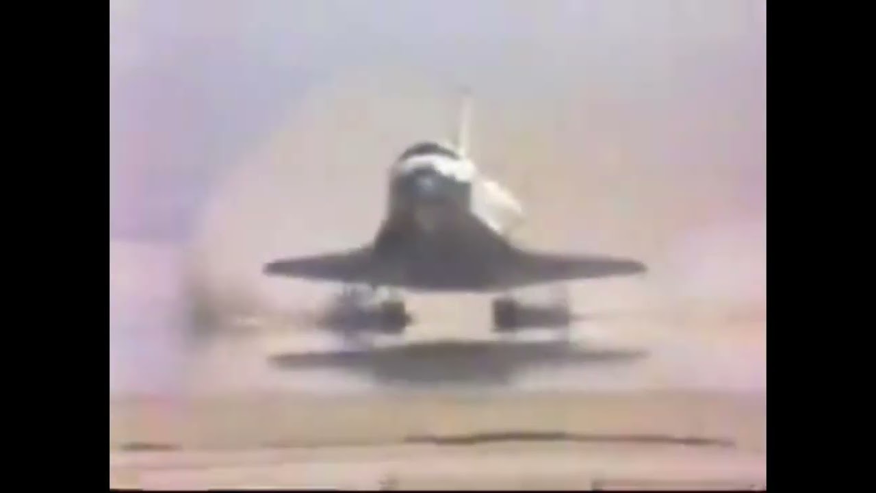 STS-1 First Space Shuttle, Landing, And Columbia ￼