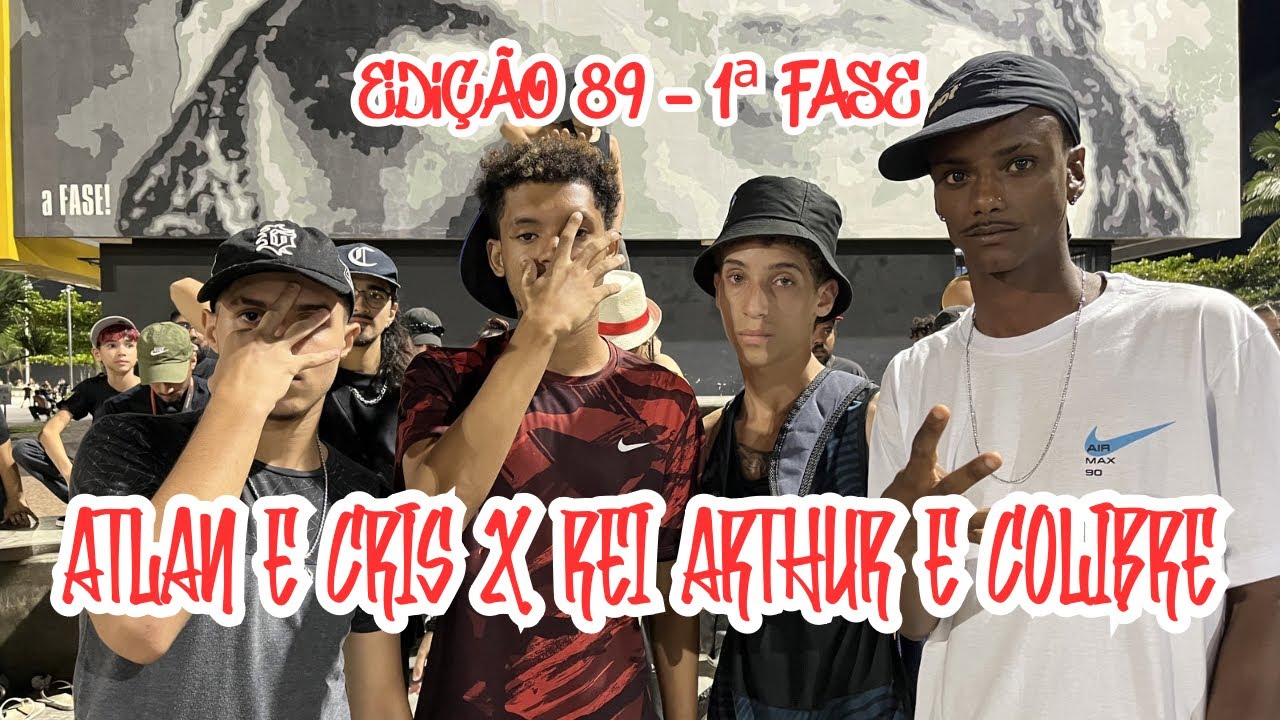 ATLAN E CRIS X REI ARTHUR E COLIBRE - 1ª fase - Batalha dos Quebra (edição 89)