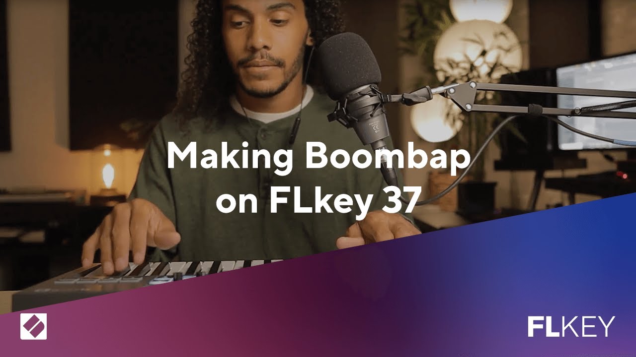 Making Boombap on FLkey 37 // Novation