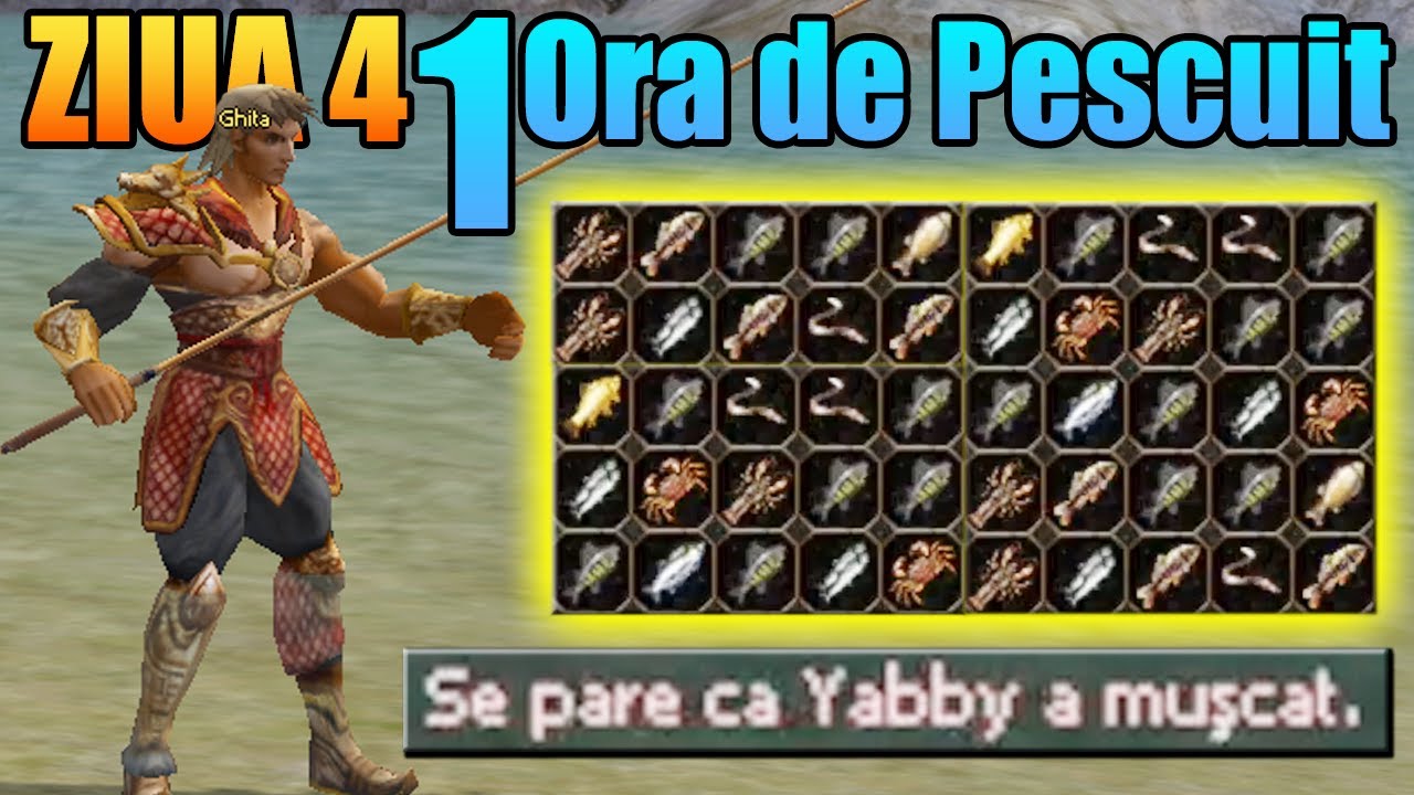 Cati Bani Am Facut intr-o ORA de PESCUIT 🤯🤯 ✅ Aventura lui Ghita Metin2.ro Tigerghost