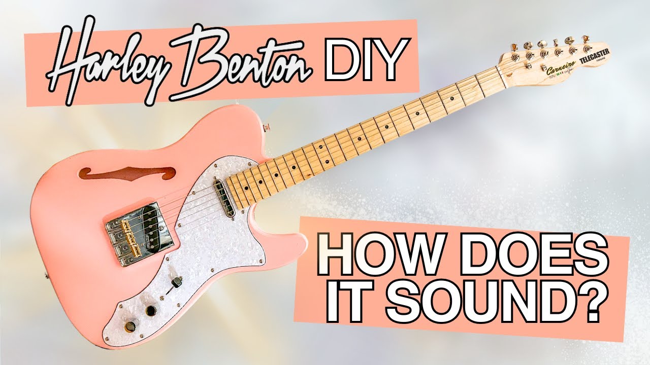 I've BUILT a Harley Benton TL-T DIY Kit! Does it SOUND GOOD?