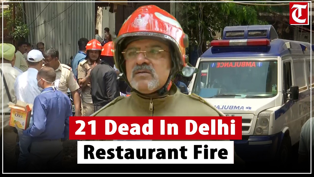 10 foreigners among 21 dead at restaurant fire in South Delhi's Malviya Nagar