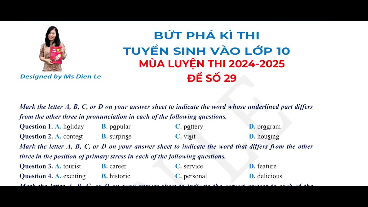 🔥 LUYỆN THI VÀO LỚP 10: CHỮA ĐỀ SỐ 03 (P1)