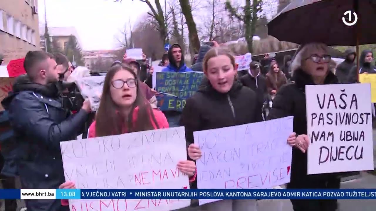 Nastavljen protest u Sarajevu, građani pozivanju na odgovornost