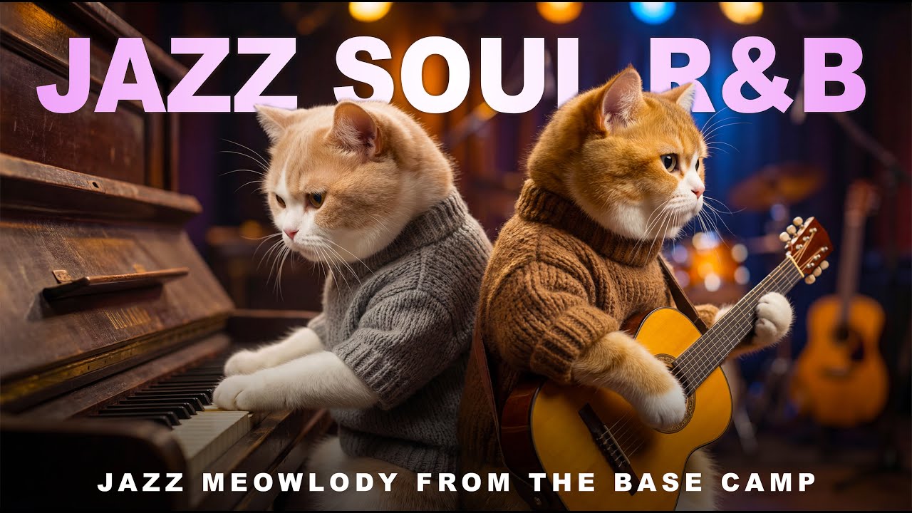 Calm Winter Lounge Jazz Soul RnB Instrumental for Focus, Work & Relax from The Cat's Band