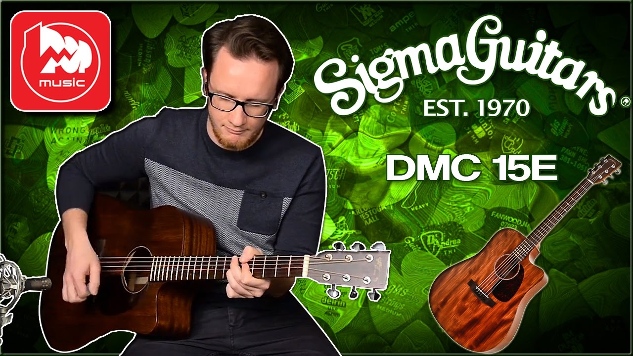 Электроакустическая гитара SIGMA DMC-15E